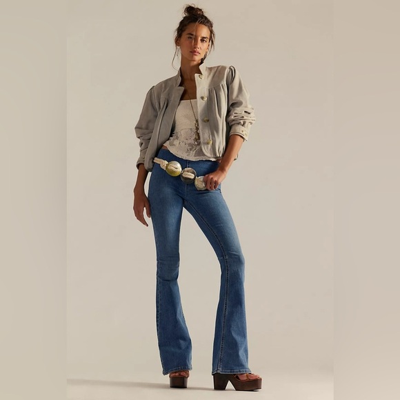 Free People Denim - Free People We The Free Penny Pull-On Flare Jeans Size 28